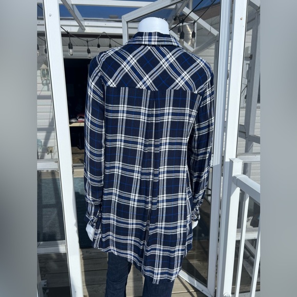 California Moon Rise Small Plaid Tunic - Picture 2 of 3